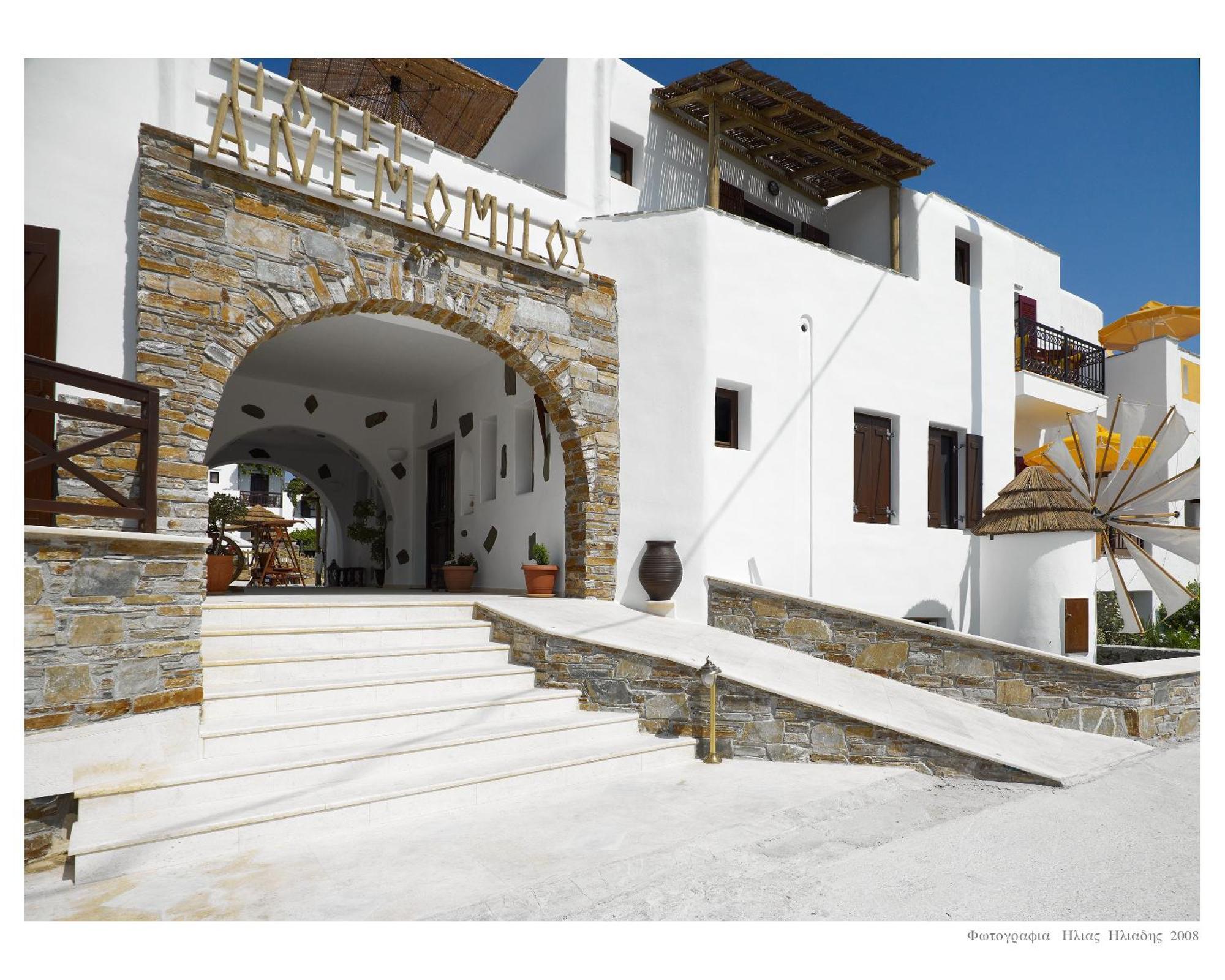 Anemomilos Beach Hotel Agia Anna  Ngoại thất bức ảnh